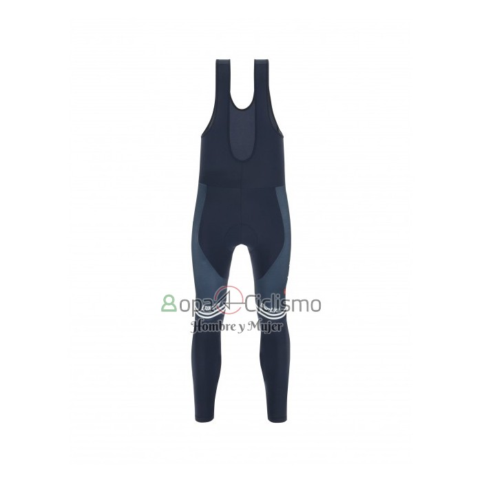 Trek Segafrojoo Ropa Ciclismo Culotte Largo 2021 Mangas Largas Blanco Profundo Azul